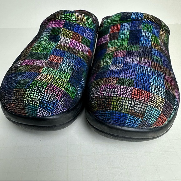 Alegria Clogs Womens Size 38 or 8 - 8.5 US Kay-585 Multicolor Mules Nurse - Picture 7 of 8